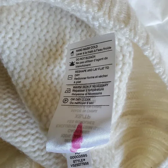 VINCE | Scoop Neck Cream 100% Cashmere Sweater (Size XS) - Picture 9 of 9